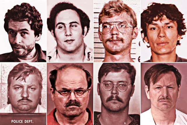 The serial killer talk takes place in January