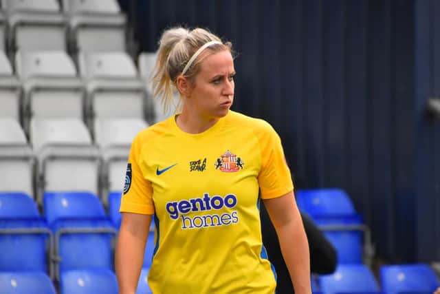 Charlotte Potts rejoined Sunderland Ladies this summer. (Photo credit: Chris Fryatt)