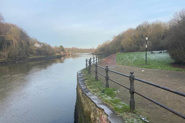 Police were called to the River Wear in Sunderland near the former Golden Lion Pub on Satuday January 9