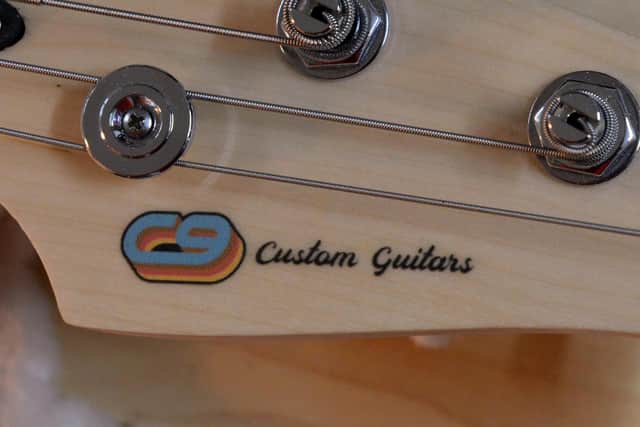 Cloud 9 Guitars Ltd hand built British guitars in Shiney Row.