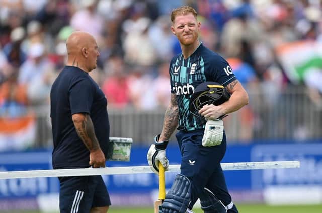 Ben Stokes announces shock retirement from one-day cricket and will play final match at Durham. (Photo by Stu Forster/Getty Images).