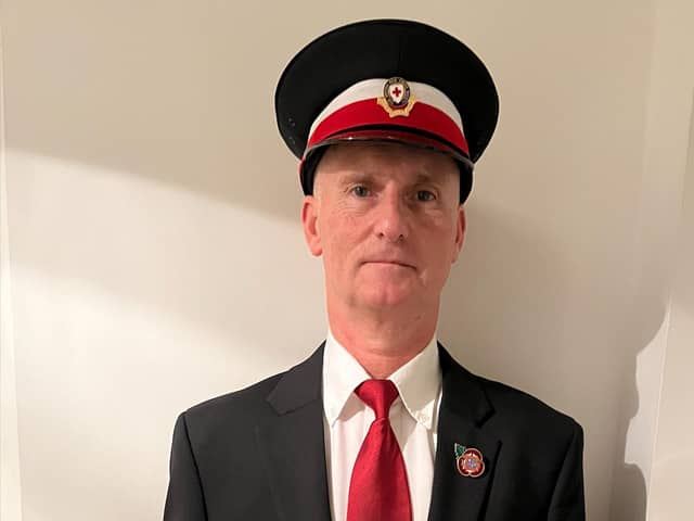 Gordon Chalk, from Barnes, will be among Red Cross representatives from across the UK representing the charity.