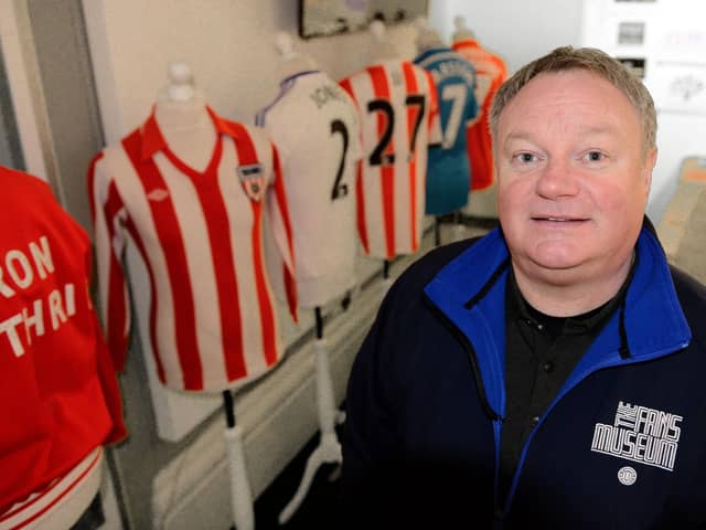 Sunderland Fans' Museum founder Michael Ganley.