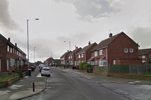 The incident took place in Tadcaster Road, Thorney Close, Sunderland.