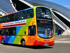 Go North East pride bus