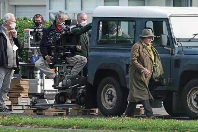 Filming for the eleventh series of Vera has begun. Picture by Owen Humphreys/PA