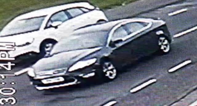Officers have released a picture of the car believed to be involved.