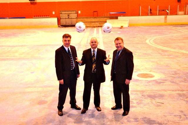 Ice skating was once the thing to do in Sunderland on a Saturday afternoon when we had a designated rink at Crowtree Leisure Centre. Pictured here is John Fickling, the then vice chairman of SAFC, with Coun Mel Speding and the late Bob Symonds when the football club began using the rink as their academy training barn.