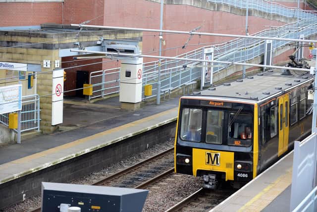 A Sunderland man has been ordered to pay £1,200 compensation after admitting criminally damaging Metro train windows at the city's Pallion Metro station.