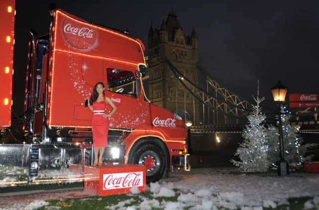 The Coca Cola truck tour is making a return this year. (Photo by Ben Pruchnie/Getty Images)