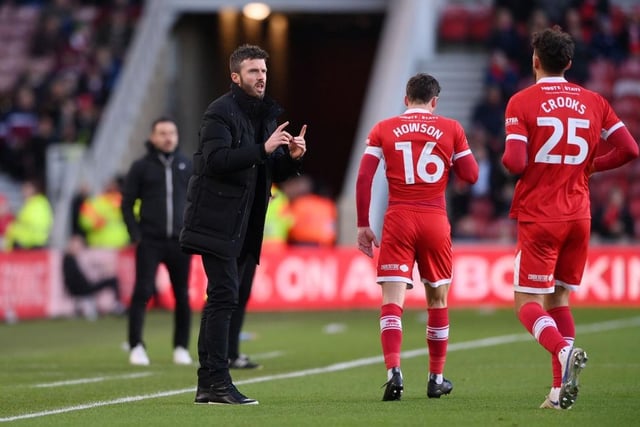 Middlesbrough were 21st in the Championship when Carrick, 41, replaced Chris Wilder at the Riverside in October. They managed to finish in the play-offs before losing to Coventry in the semi-finals.