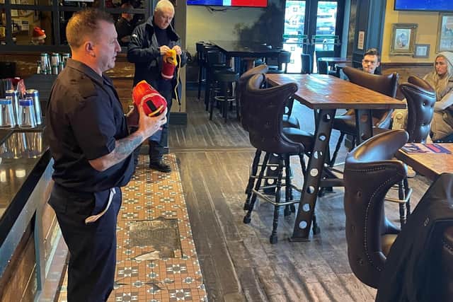 Bar staff receive lifesaving training ahead of busy festive period