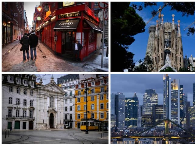 Fancy a break during the February half-term? These are some of the destinations you can fly to from Newcastle Airport. (Photos: Getty Images)