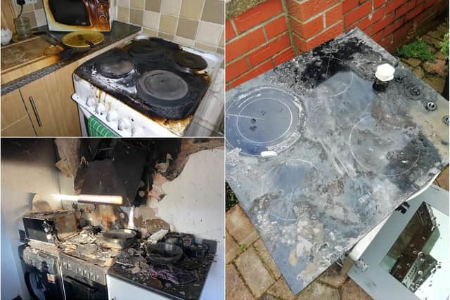 Firefighters have issued advice following a rise in domestic kitchen fires.