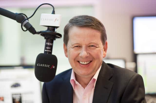 Bill Turnbull, pictured during his time working on Classic FM, has died at the age of 66, his family announced on Thursday, September 1. Picture: PA.