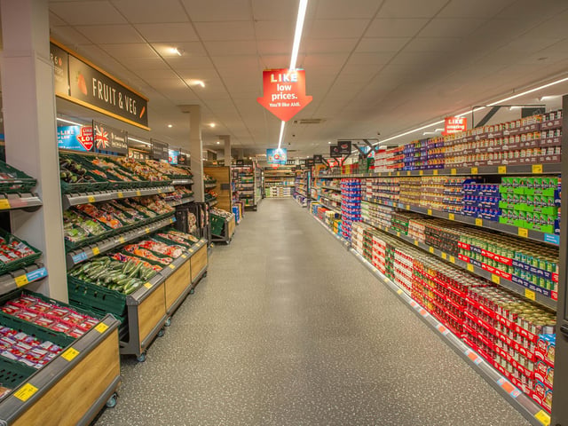 GV of the Aldi Store, Gamble Road, Portsmouth. Picture: Habibur Rahman