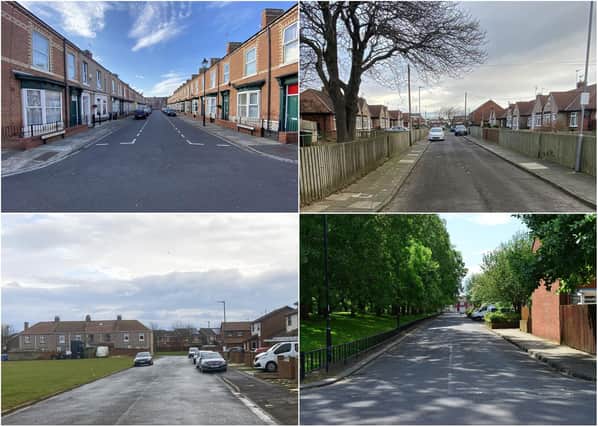Some of the locations where most Hartlepool crime is reported to be taking place, according to latest figures.