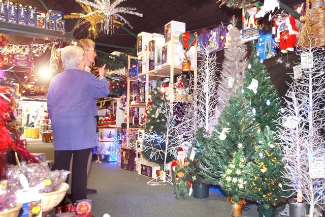Richardson's Garden Centre was looking festive in this scene from 2005.