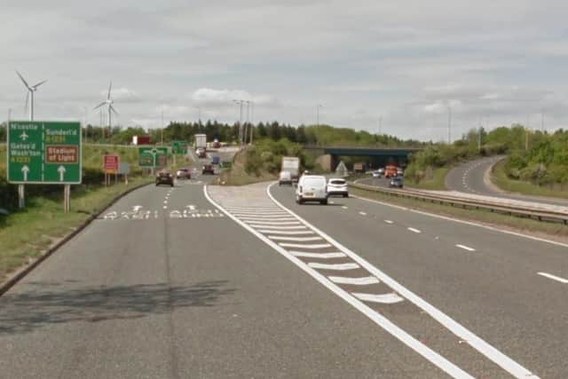 The A19 northbound sliproad to the A1231 is closed. Image copyright Google Maps.