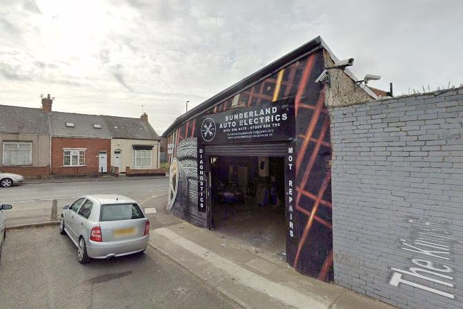 Sunderland Auto Electrics on The Kings's Road in Southwick has a five star rating from 103 Google reviews.