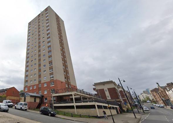 There is currently an unfurnished two bedroom flat available in this central Sunderland building available for £300 per month.
