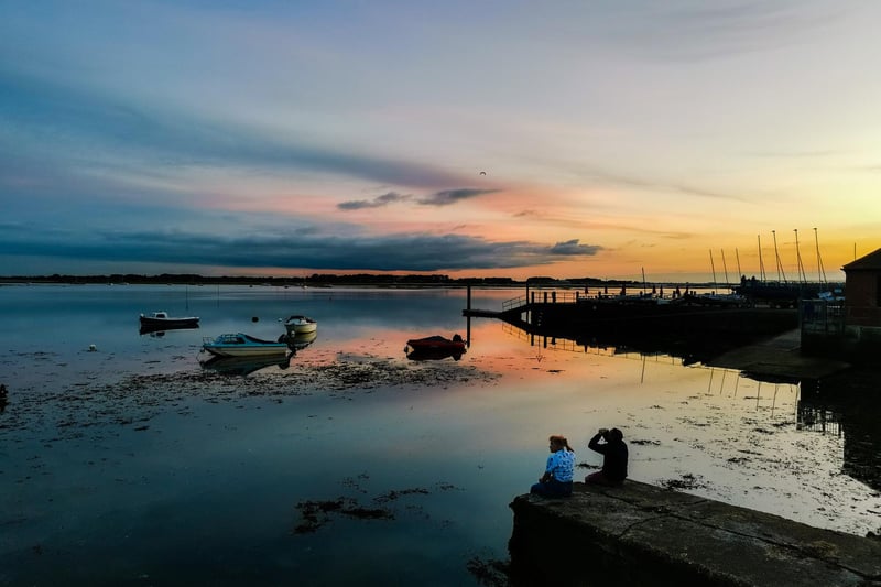 Admiring the views at Emsworth Harbour.
Picture: Vicky Stovell
Instagram: @smi_ley456
Facebook: Smiley Sunshine Photography