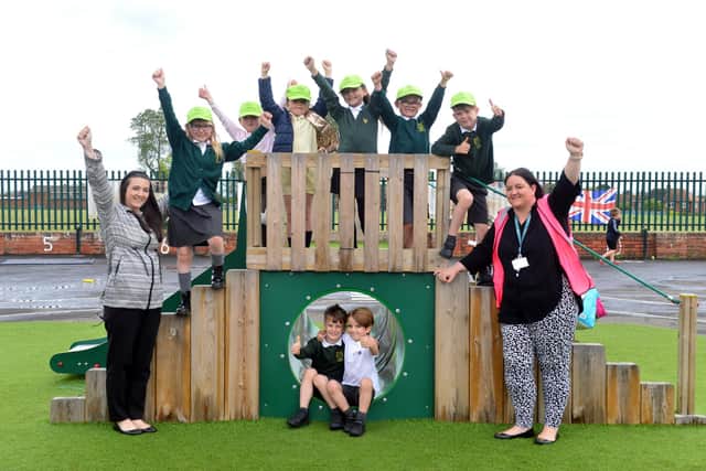 Hill View Infant Academy have received the Platinum Award for outdoor play and learning, placing the school in the top two per cent nationally for its provision.