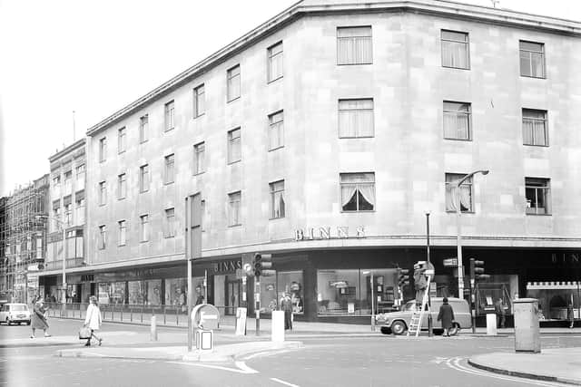 The Binns department store in Fawcett Street - pictured here in 1972.