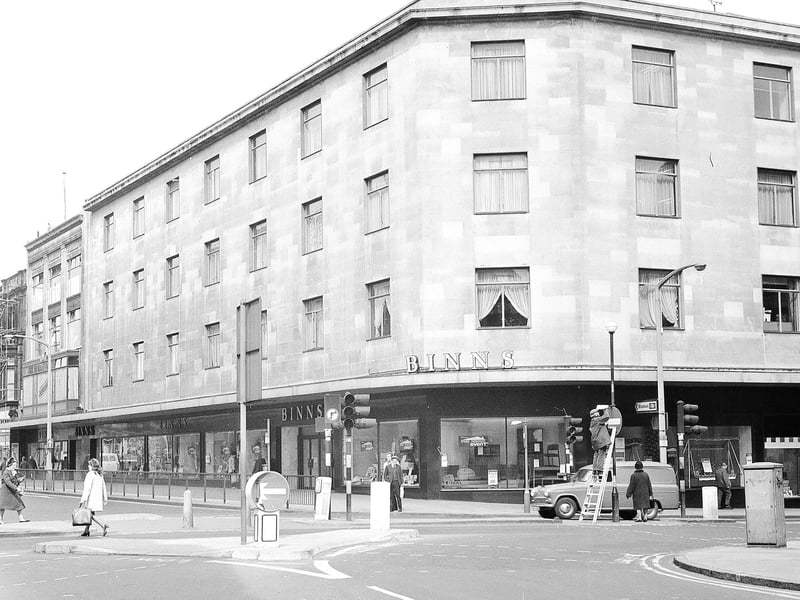 The Binns department store in Fawcett Street - pictured here in 1972 - was a go-to place for many things on a trip to town - and for some of you, that was the restaurant!