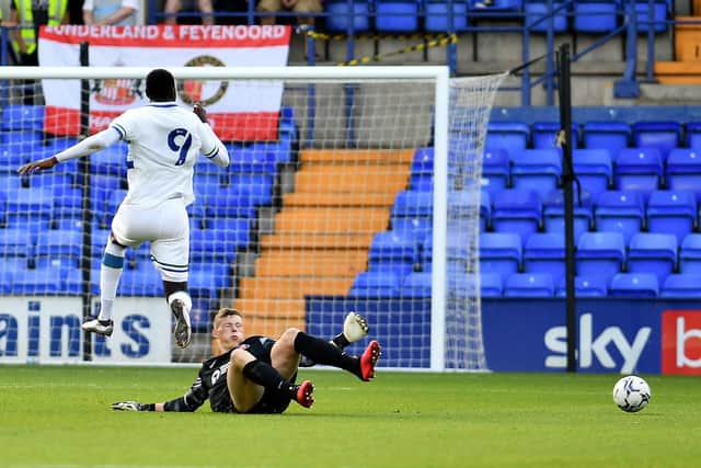 The story of the evening as Sunderland's youngsters play out draw with League Two side Tranmere Rovers