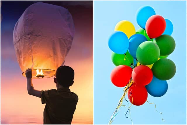 Sunderland City Council has urged people to find alteratives to lantern and balloon releases.