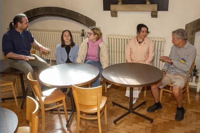 The Ukrainian refugees said they had been made to feel "very welcome" by the people of Sunderland.