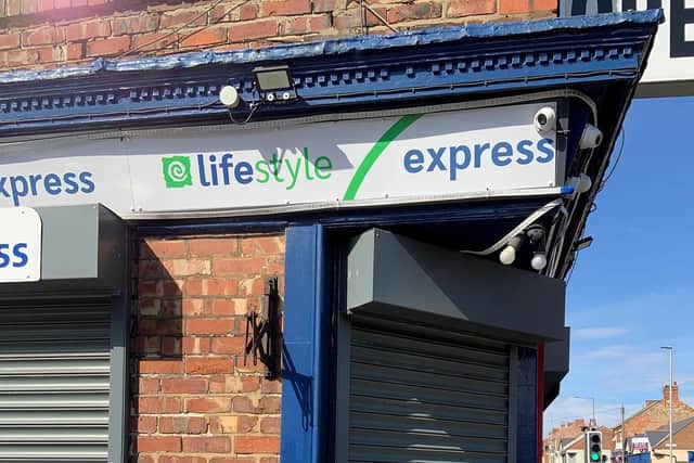 The Lifestyle Express store, in Middle Street, in Blackhall Colliery, has been ordered to close until December 16.