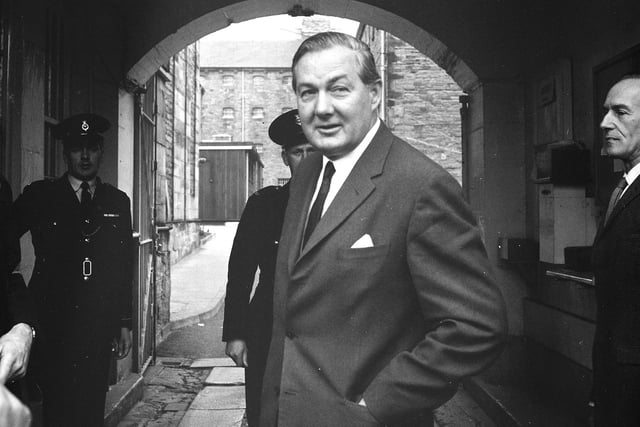 James Callaghan was Home Secretary when he visited Durham Jail in 1968.