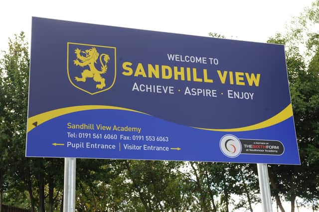 Sandhill View Academy will partially closed