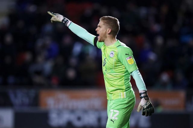 Amos has been an ever-present for the side that have the second-best defensive record in the division. He has kept 14 clean sheets this season, giving him a clean sheet percentage of 35%.
