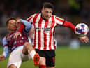 Lynden Gooch playing for Sunderland against Burnley. (Photo by Naomi Baker/Getty Images)