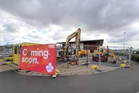 Work has started on the Tim Hortons at the former Frankie & Benny's site at The Galleries in Washington.