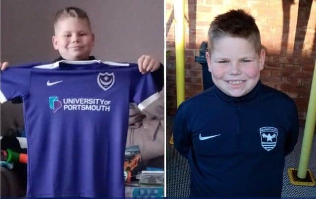 Football fanatic Kieran Ladd