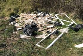 Fly-tipping in Ryhope