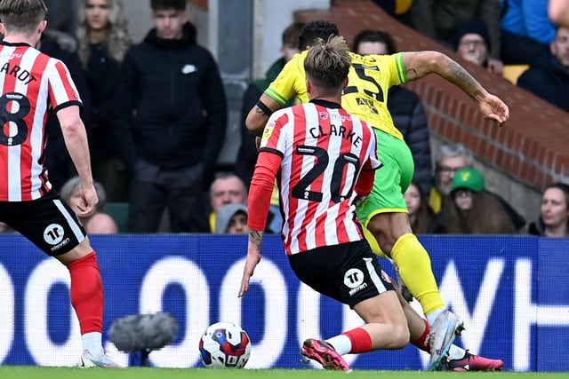 Jack Clarke has chipped in with 13 goal contributions in the Championship for Sunderland so far this season.