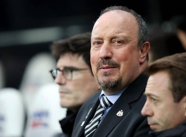 Former Newcastle United manager Rafa Benitez's move to Everton is reportedly under threat. (Photo by Ian MacNicol/Getty Images)