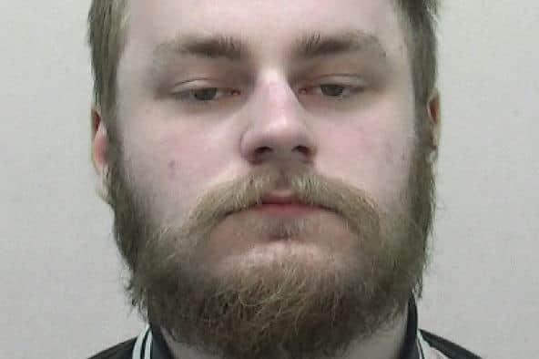 Rutherford, 21, of no fixed address but who is from Sunderland, admitted stalking involving fear of violence. Judge Robert Adams sentenced him to three years behind bars with a ten year restraining order.
