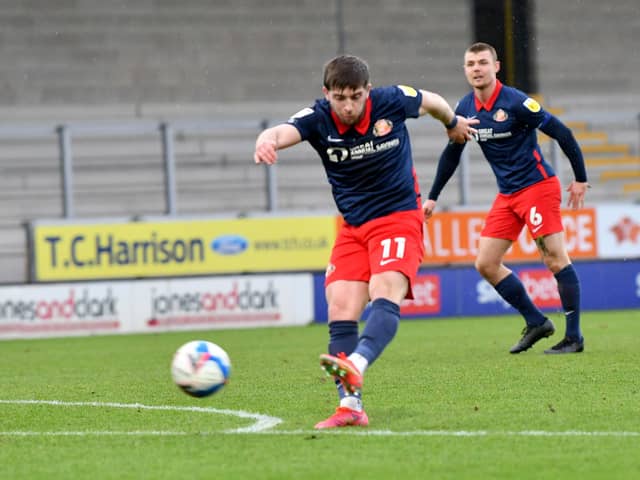 Lynden Gooch missed Saturday's win over Rochdale with a calf injury