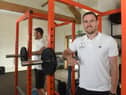 Personal fitness trainer Graham Low in his centre at the Seaham Marina.