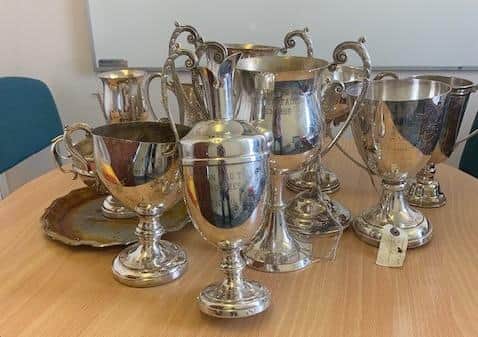 Durham Constabulary has said Chester-le-Street Golf Club is delighted to have some of the trophies stolen in a burglary returned after a family spotted the cups in the River Wear in South Hylton.