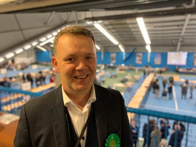 Sunderland Green Party councillor Dom Armstrong is resigning after clashing with the party nationally