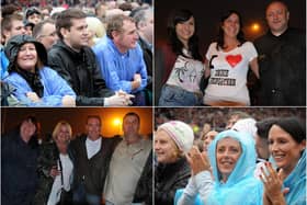 Fans having fun as they enjoyed their day in 2012 - but do you recognise anyone?