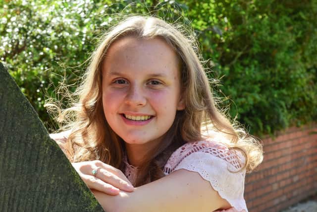 Boldon prodigy Charlotte Davis has attained an A* at her chemistry A Level aged just 15. Picture by Kevin Brady.