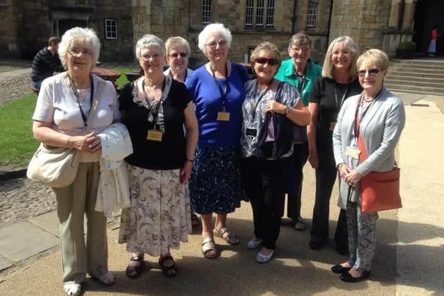 Members of the thriving Hylton WI group.